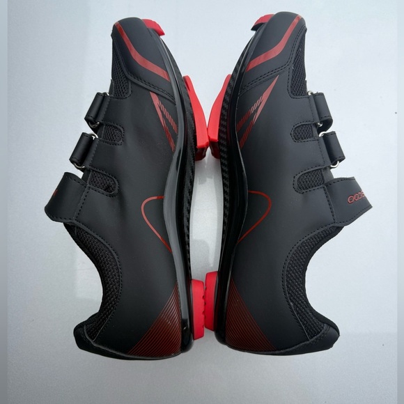 Kescoo Men’s Cycling Shoes Size 44 EU (US 10.5-11) – Look Delta Cleats Included - Picture 3 of 5